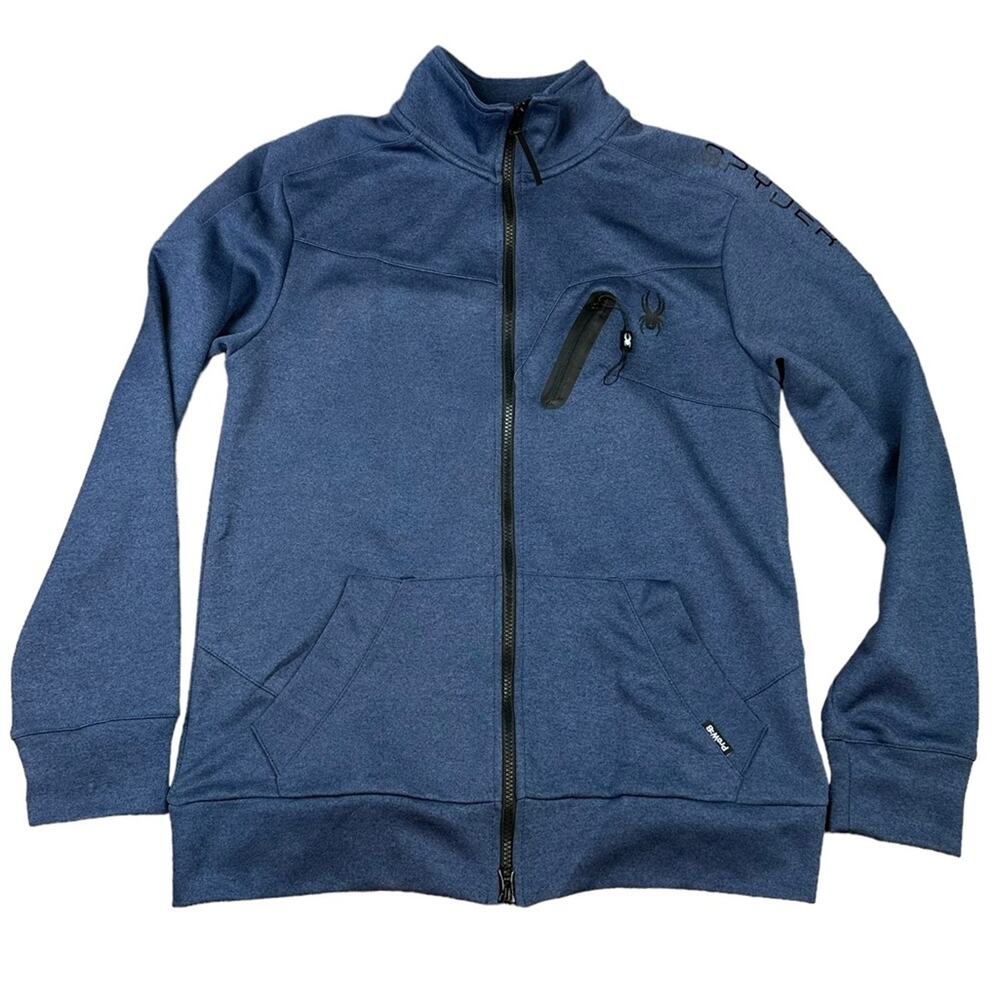 Spyder Active Bandit Full Zip Jacket Blue Size M